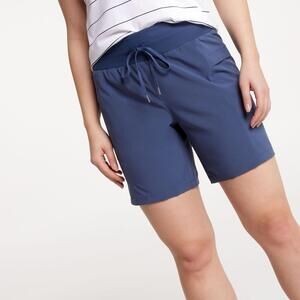CALIA Women's Truelight Cargo Bermuda Short, XS, Ardosia Slate